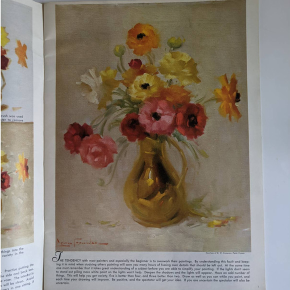 Vintage How to Do Still Life by Leon Franks Art Instruction Book 50's 60's Paint - Picture 5 of 7